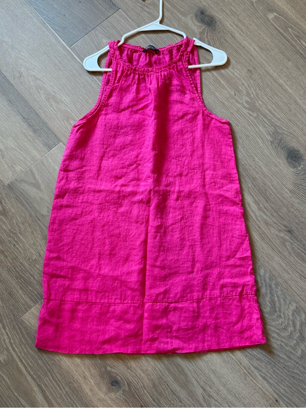 Francesca Bettini Hot Pink Linen dress